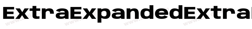 ExtraExpandedExtraBo字体转换