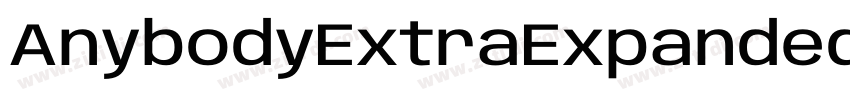 AnybodyExtraExpanded字体转换