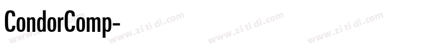 CondorComp字体转换