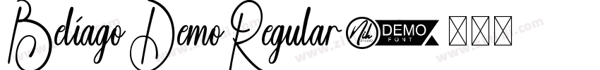 BeliagoDemoRegular字体转换