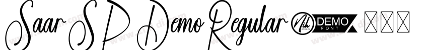 SaarSPDemoRegular字体转换
