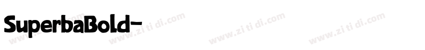 SuperbaBold字体转换