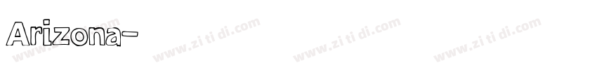 Arizona字体转换