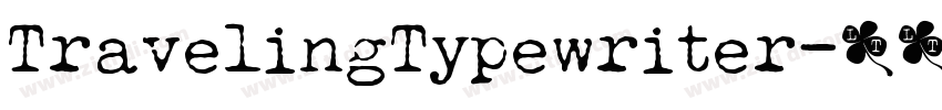 TravelingTypewriter字体转换