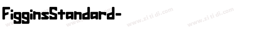 FigginsStandard字体转换