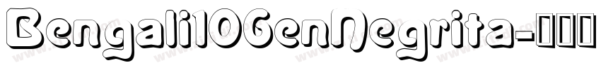 Bengali106enNegrita字体转换