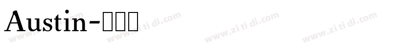 Austin字体转换