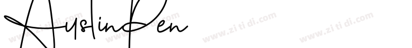 AustinPen字体转换