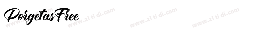 PorgetasFree字体转换