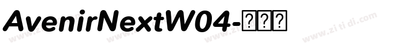 AvenirNextW04字体转换 AvenirNextW04字体转换