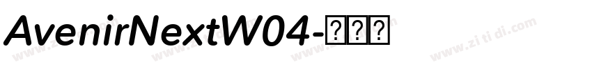 AvenirNextW04字体转换 AvenirNextW04字体转换