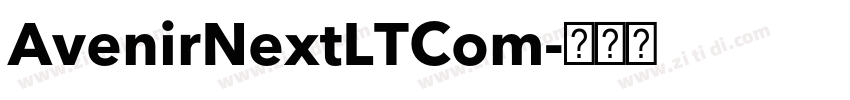 AvenirNextLTCom字体转换 AvenirNextLTCom字体转换