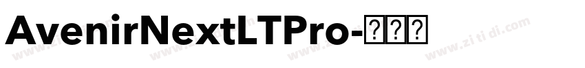 AvenirNextLTPro字体转换