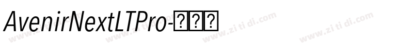 AvenirNextLTPro字体转换