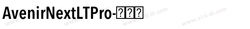 AvenirNextLTPro字体转换