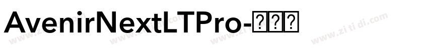 AvenirNextLTPro字体转换