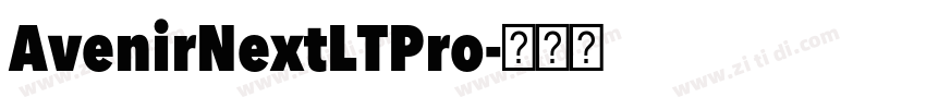 AvenirNextLTPro字体转换