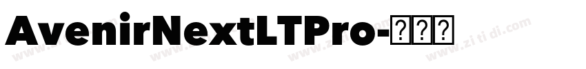AvenirNextLTPro字体转换