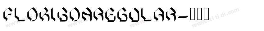 FlokisonRegular字体转换