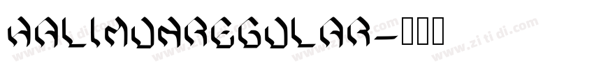 HalimunRegular字体转换 HalimunRegular字体转换
