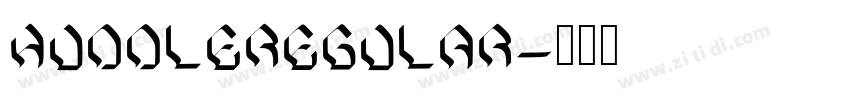 HuddleRegular字体转换