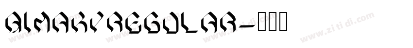 QimakyRegular字体转换