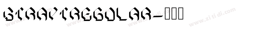 StraytRegular字体转换
