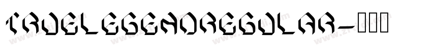 TRUELEGENDRegular字体转换 TRUELEGENDRegular字体转换