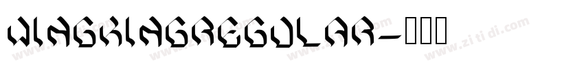 WINGKINGRegular字体转换