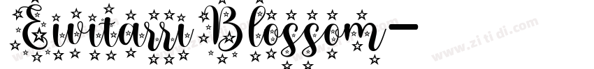 EivitarriBlossom字体转换