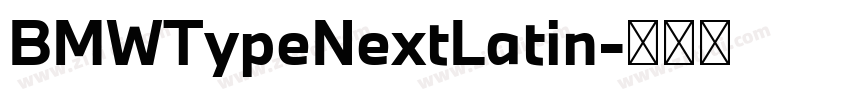BMWTypeNextLatin字体转换 BMWTypeNextLatin字体转换