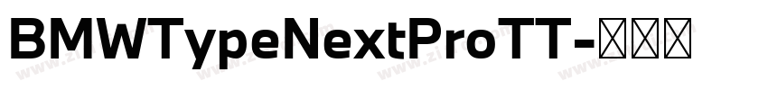 BMWTypeNextProTT字体转换