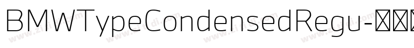 BMWTypeCondensedRegu字体转换 BMWTypeCondensedRegu字体转换