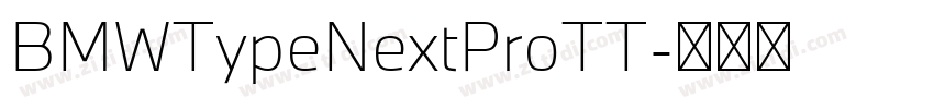 BMWTypeNextProTT字体转换