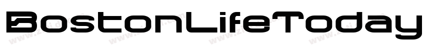 BostonLifeToday字体转换