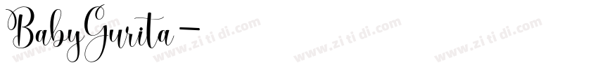 BabyGurita字体转换
