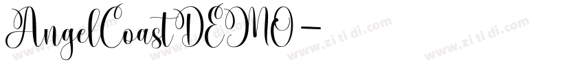 AngelCoastDEMO字体转换