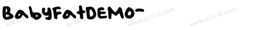 BabyFatDEMO字体转换
