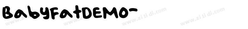 BabyFatDEMO字体转换