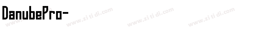 DanubePro字体转换