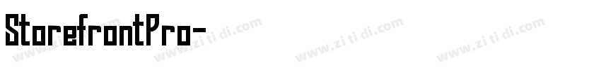 StorefrontPro字体转换