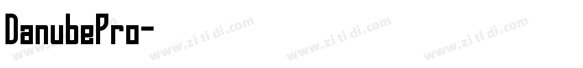 DanubePro字体转换