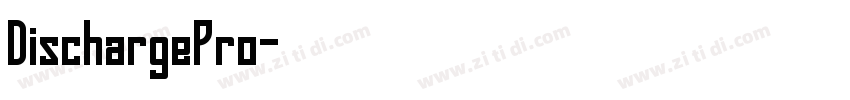 DischargePro字体转换