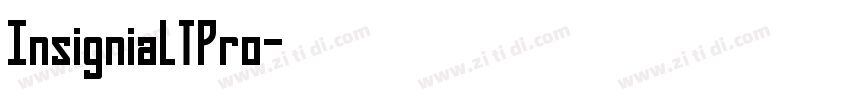 InsigniaLTPro字体转换