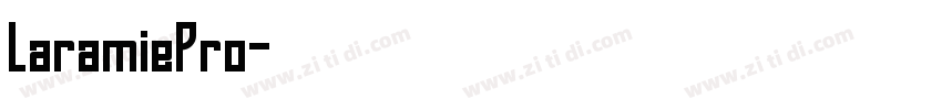 LaramiePro字体转换
