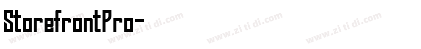 StorefrontPro字体转换