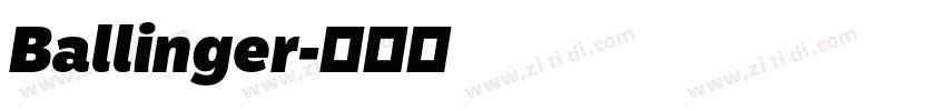 Ballinger字体转换 Ballinger字体转换