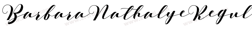 BarbaraNathalyeRegul字体转换