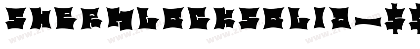 ShermlockSolid字体转换