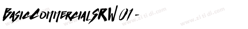 BasicCommercialSRW01字体转换